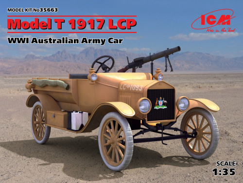 Model T 1917 LCP, Автомобиль армии Австралии І МВ, 1:35, (35663)