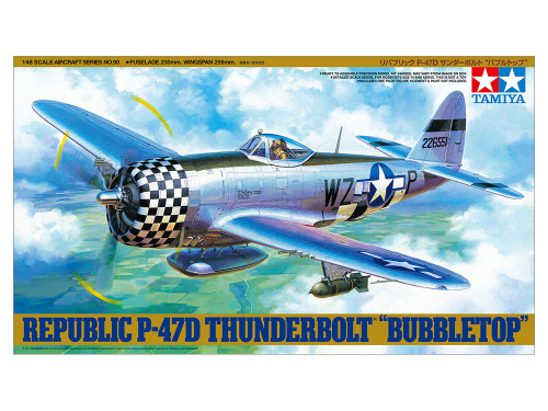 Самолёт P-47D Thunderbolt "Bubbletop", 1:48, [61090]