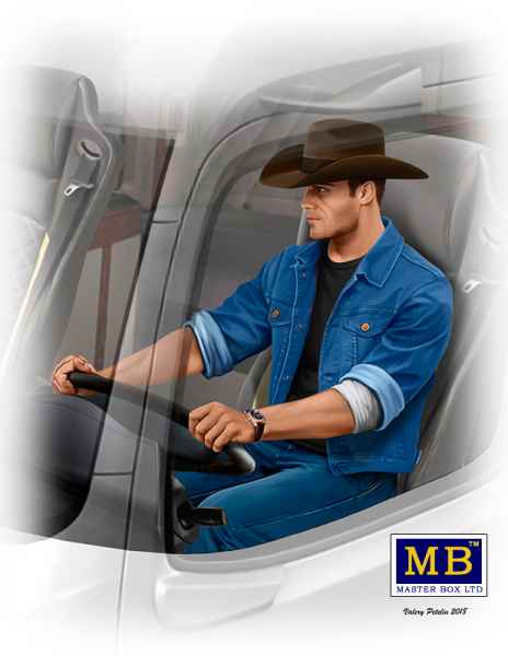 Водитель Трака Майк (Beach Boy) Баррингтон, 1:24, (MB24044)