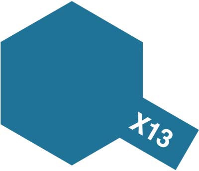 Краска акрил. X-13 Metallic Blue (10 мл)