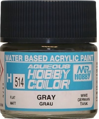 Кр.акр. на воде GREY WWII GERMAN TANK (10мл)