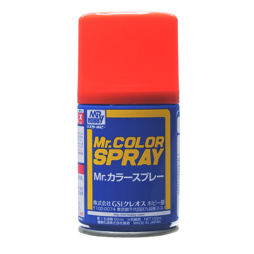 Краска-спрей Mr.Hobby SHINE RED (100мл)