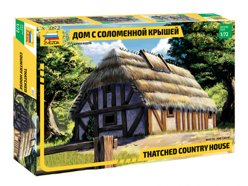 Дом с соломенной крышей, 1:72