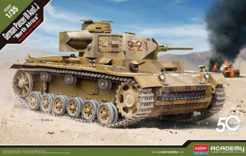 Танк Panzer III Ausf. J "North Afrika" (1:35)