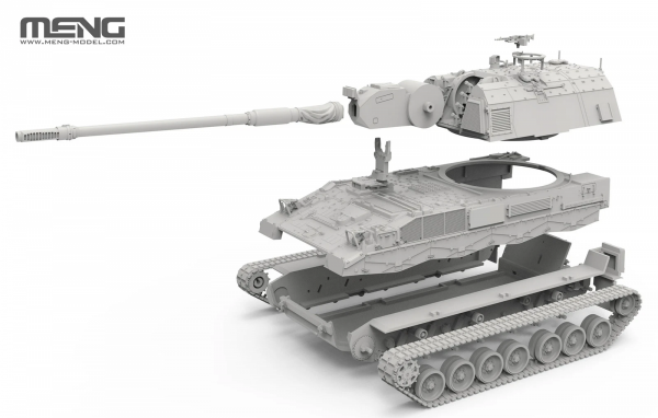 Немецкая самоходная гаубица Panzerhaubitze 2000, 1:72, [72-008]