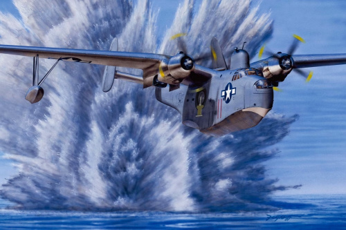 Самолёт USN PBM-5A MARINER, (1:72), (12586)