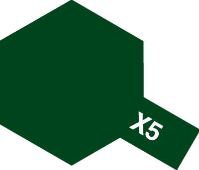Краска эмал. X-5 green (10 мл)