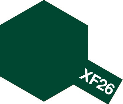 Краска эмал. XF-26 deep green (10 мл)