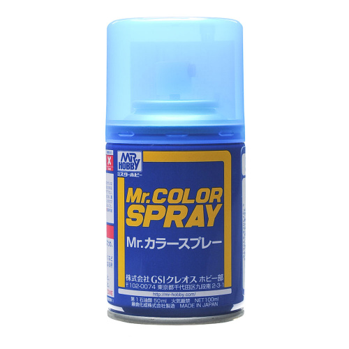 Краска-спрей Mr.Hobby CLEAR BLUE (100мл)