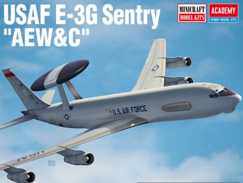 Самолёт USAF E-3G Sentry "AEW&C", 1:144, [12629]