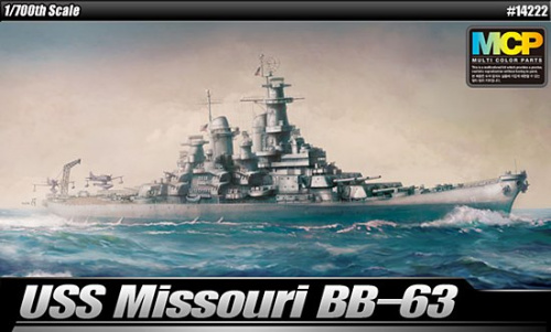 Корабль Missouri, 1/700
