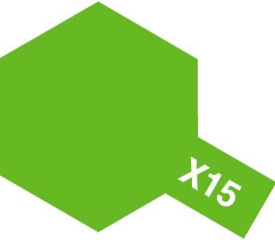 Краска акрил. X-15 Light Green (10 мл)