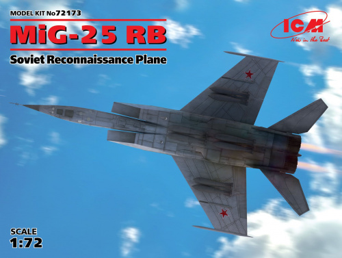 МиГ-25РБ, Советский самолет-разведчик, 1:72, (72173)