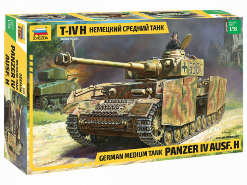 Немецкий средний танк Т-IV (Н), 1:35