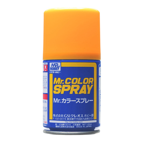 Краска-спрей Mr.Hobby ORANGE YELLOW (100мл)