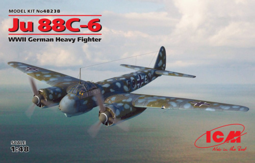 Ju 88С-6, Германский тяжелый истребитель ІІ МВ, 1:48, (48238)