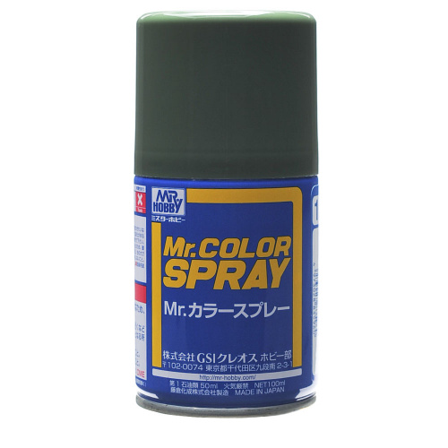 Краска-спрей Mr.Hobby DARK GREEN (NAKAJIMA) (100мл)