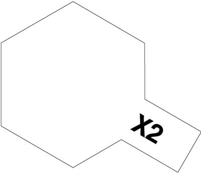 Краска акрил. X-2 White (10мл)