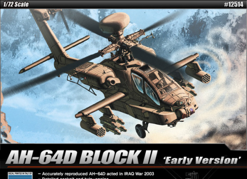 Вертолет AH-64D "Апач" (1:72)