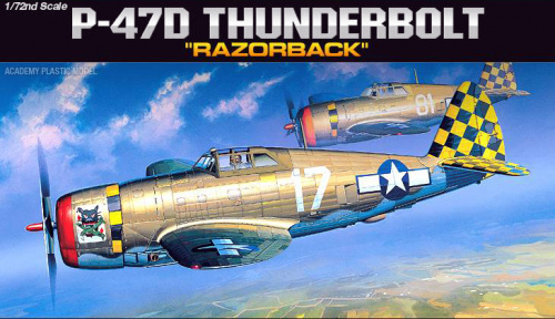 Самолет P-47D Тандеболт, 1/72