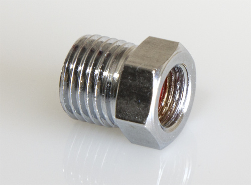 Переходник штуцер 1/4" - гайка 1/8"