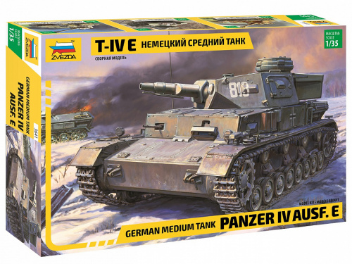 Немецкий средний танк "T-IV E", 1:35