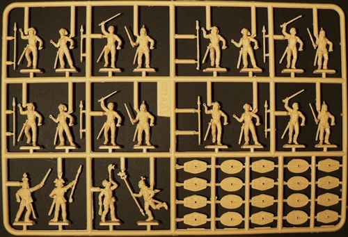 Gauls Warriors, 1/72