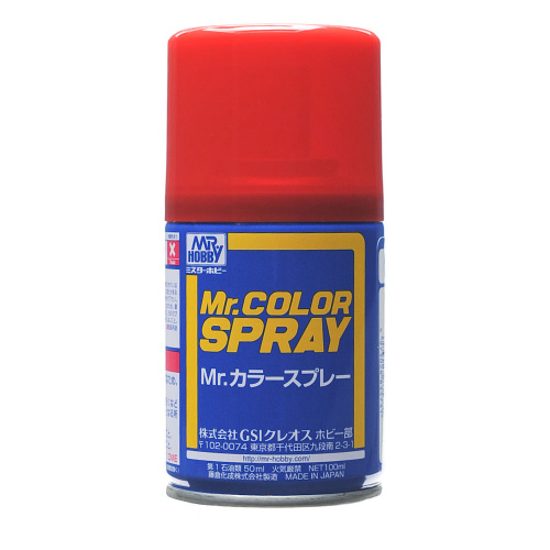 Краска-спрей Mr.Hobby RED MADDER (100мл)