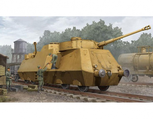 Немецкий противотанковый броневагон Panzerjager-Triebwagen 51 (BT-51), 1:35, [01516]
