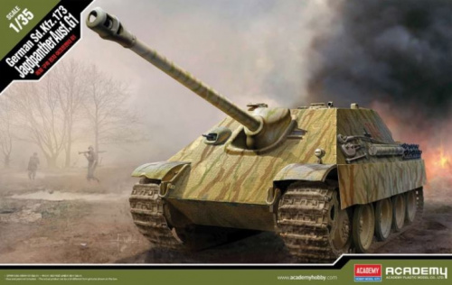 Танк German SdKfz 173 Jagdpanther Ausf G1 (1:35)