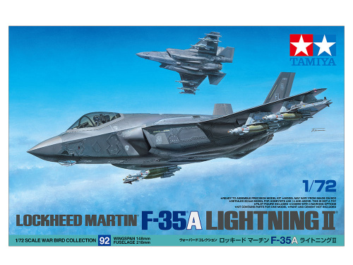 Самолет Lockheed Martin F-35A Lightning II, 1/72