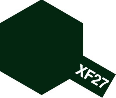 Краска эмал. XF-27 black green (10 мл)