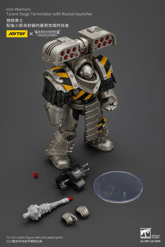 Iron Warriors, Tyrant Siege Terminator with Rocket launcher, [JT01475]