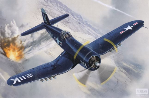 Самолет Vought F4U-4 Corsair - Battle of Jangjin Reservoir (1:48)