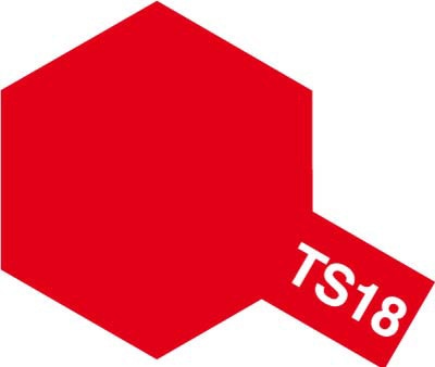 Краска-спрей TS-18 Metallic Red (100 мл)