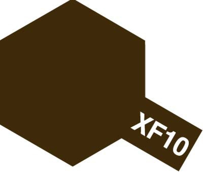 Краска эмал. XF-10 flat brown (10 мл)