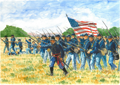 Фигуры UNION INFANTRY (1:72)