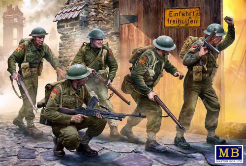 Британская пехота. Западная Европа, 1944-1945 г, 1:35, (MB3585)