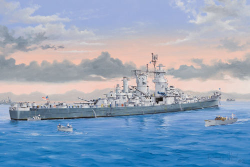 Американский линкор USS CB-2 Guam, 1:350, [86514]