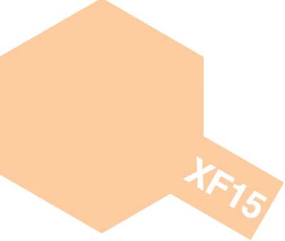 Краска акрил. XF-15 flat flesh (10 мл)