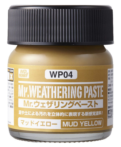 Краска 40мл MR.WEATHERING COLOR WP04 MUD YELLOW
