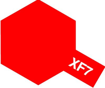 Краска акрил. XF-7 flat red (10 мл)