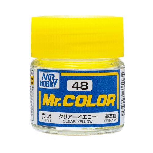 Кр.акр. на раств.CLEAR YELLOW бл.(10мл)