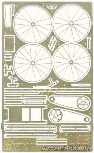 Германский военный велосипед, 2МВ 1:35, (MB35165)