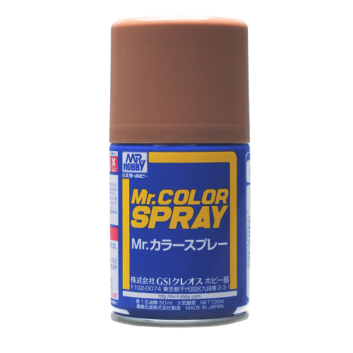 Краска-спрей Mr.Hobby WOOD BROWN (100мл)