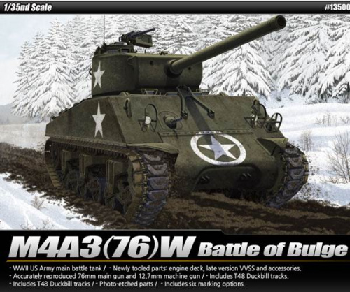 Танк M4A3 (76)W, 1/35