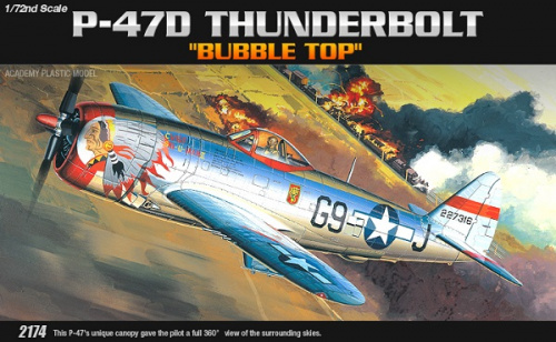 Самолет P-47D, 1/72