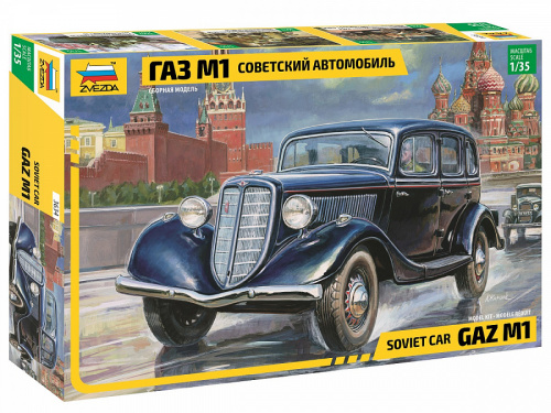 Автомобиль ГАЗ-М1, 1:35