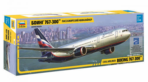 Пасс. авиалайнер "Боинг 767-300", 1:144