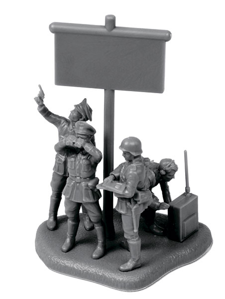 Немецкий штаб 1939-1942, 1:72, [6133]